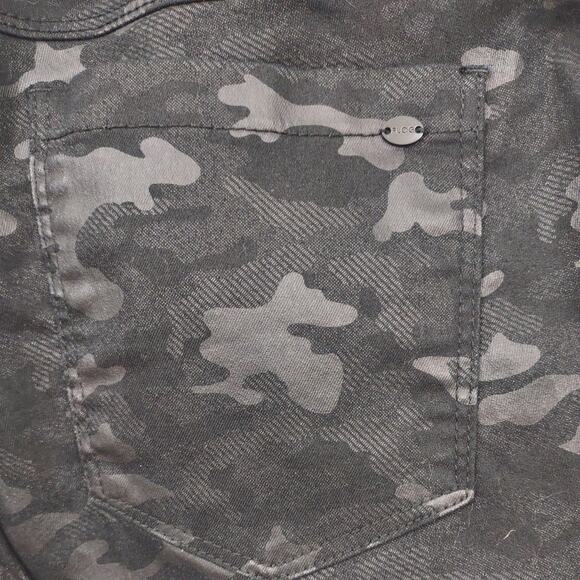 Bevy Flog Pants Women's 28 Camo Black Elastic Waist Stretch Shely Jogger - Picture 6 of 8